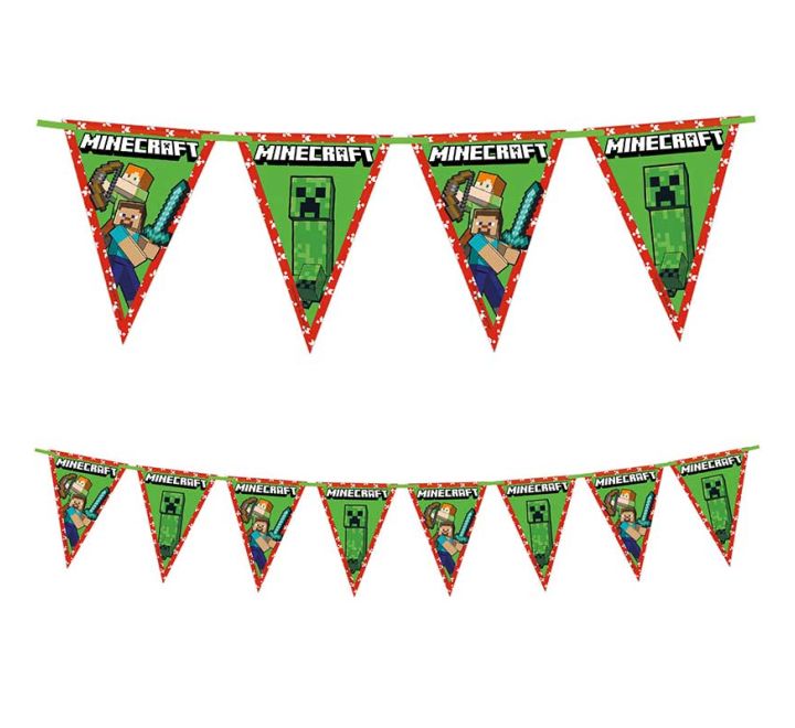Minecraft Paper Triangle Flag Banner