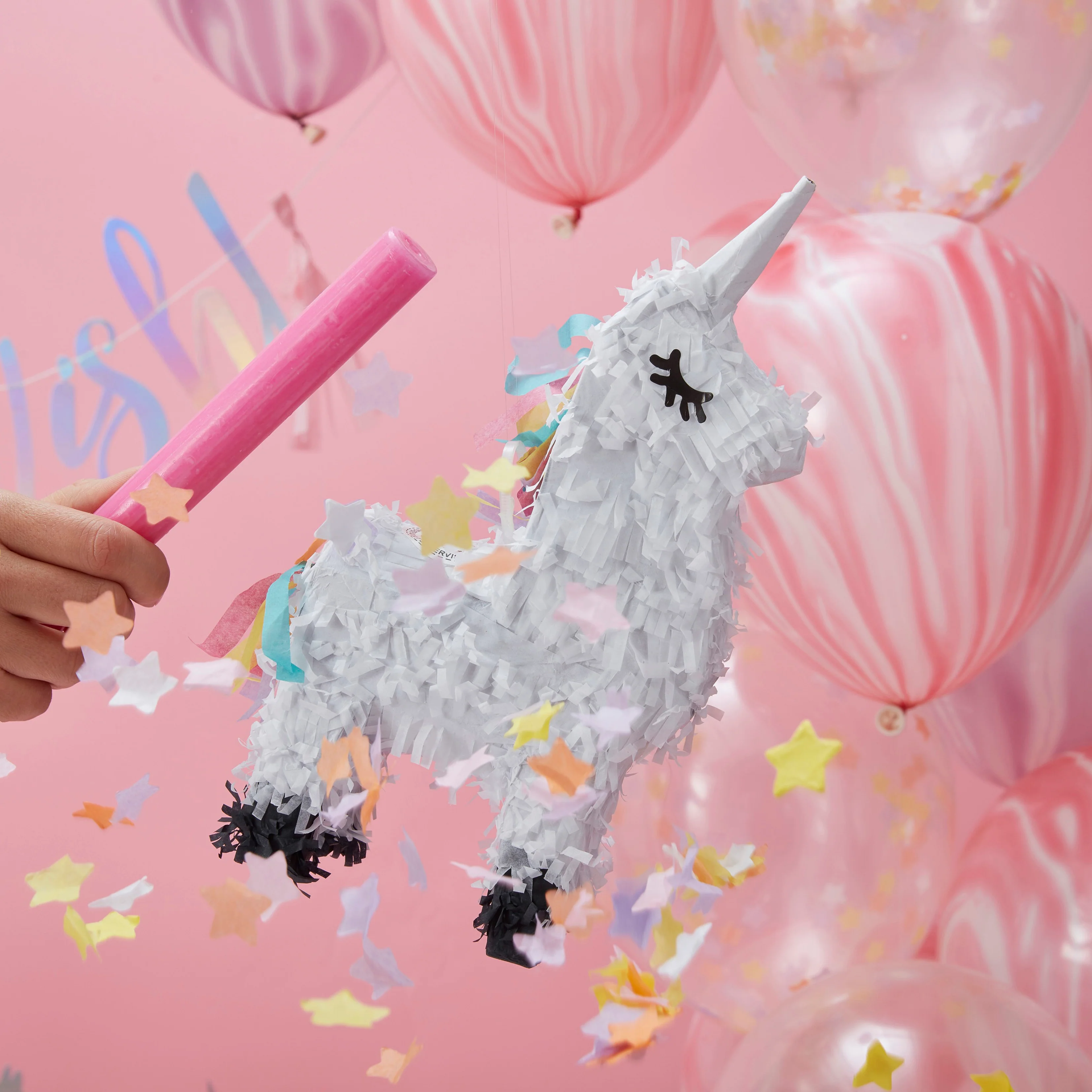 Mini Unicorn Favor Pinata