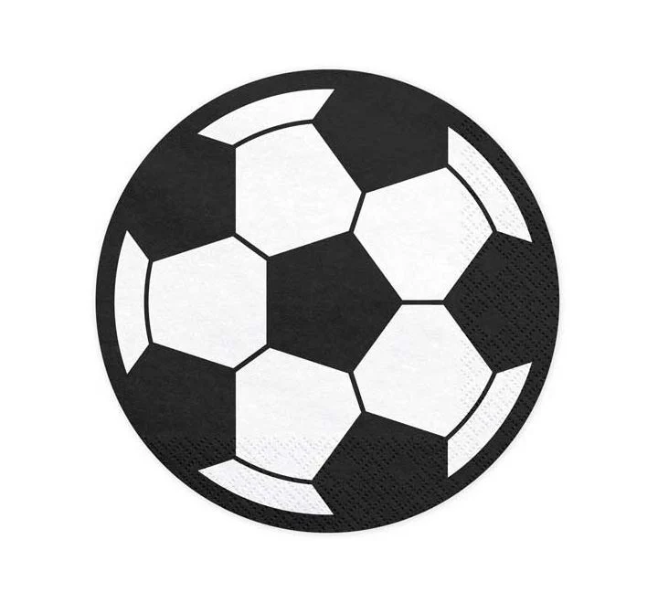 Napkins Football 13. 5cm