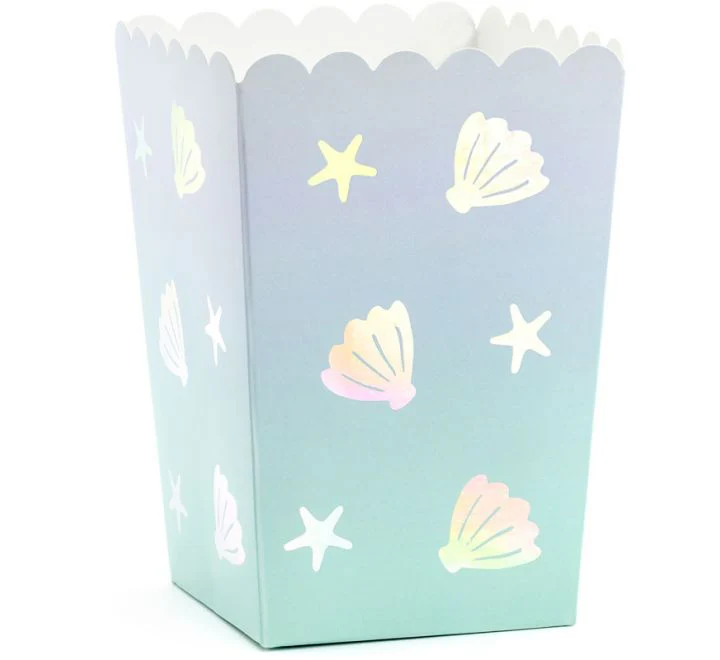 Narwhal Popcorn Boxes