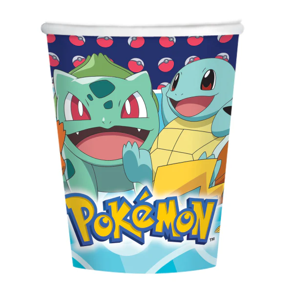 Pokemon Cups ( 8 pieces )