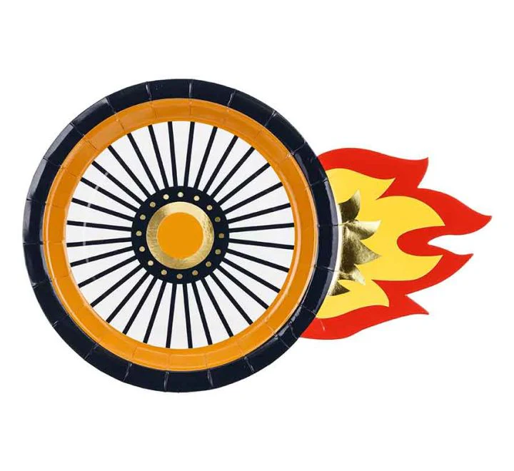 Racing Wheel Plates ( 6 Pieces )