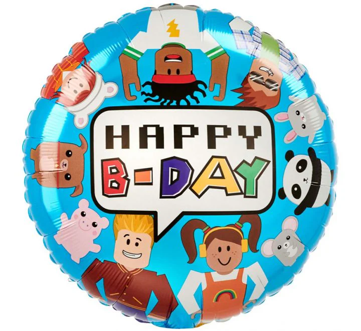 Roblox Party Town Foil Balloon 18in