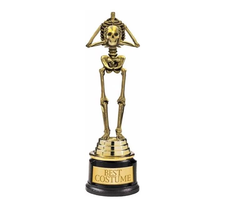 Skeleton Best Costume Trophy