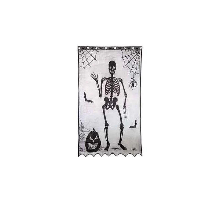 Skeleton Door Curtain 102 X 213CM