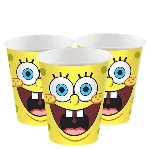 Sponge Bob Paper Cups 266ml