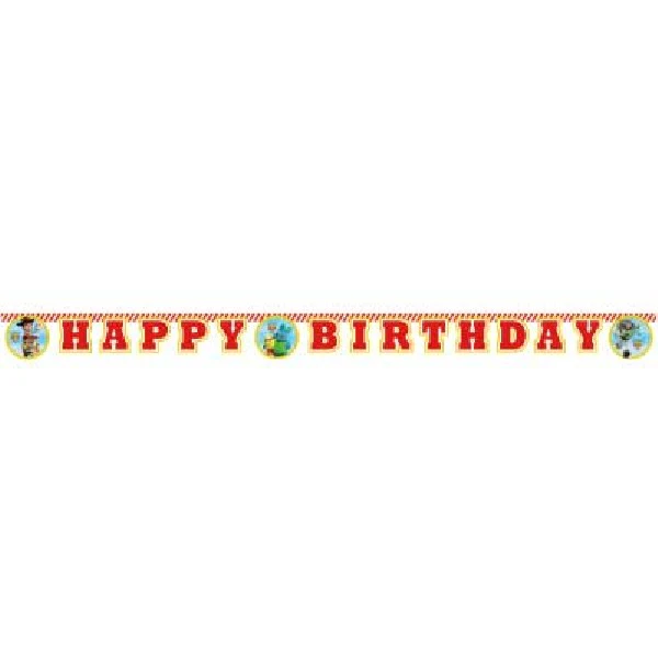 Toy Story Happy Birthday Banner