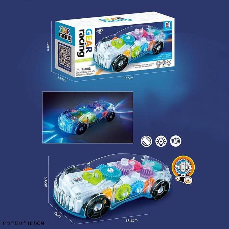 3D TRANSPARENT MINI CAR – YJ388-65