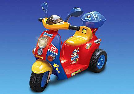 BATTERY OPERATED MOTORCYCLE PAPER BOX-7366