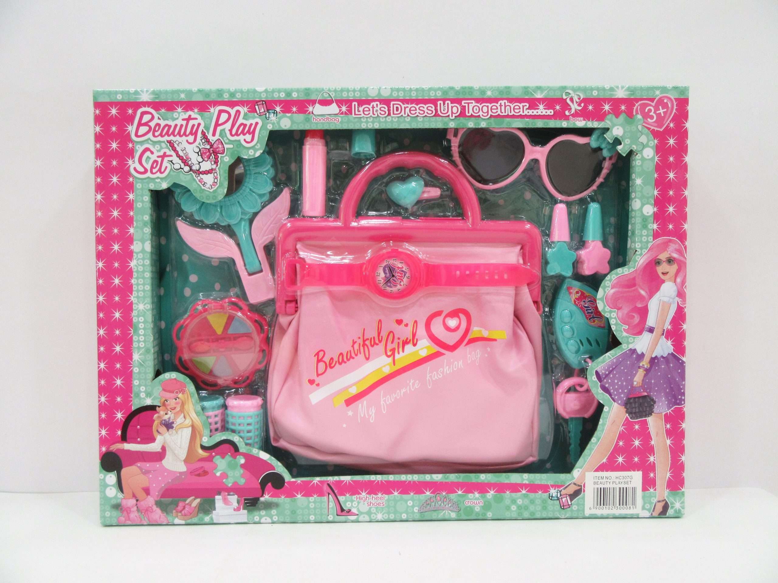 BEAUTY PLAYSET Open box-HC307G