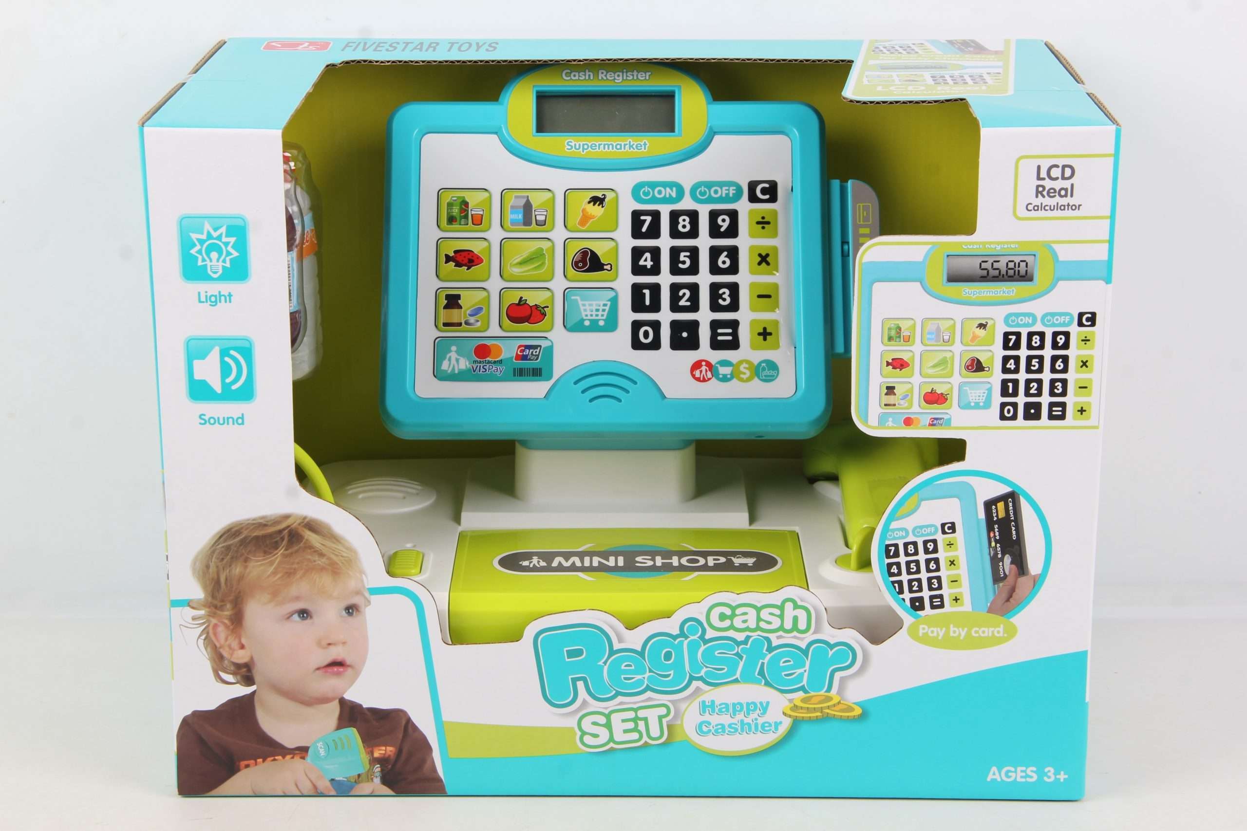CASH REGISTER TOYS Display box-35558A