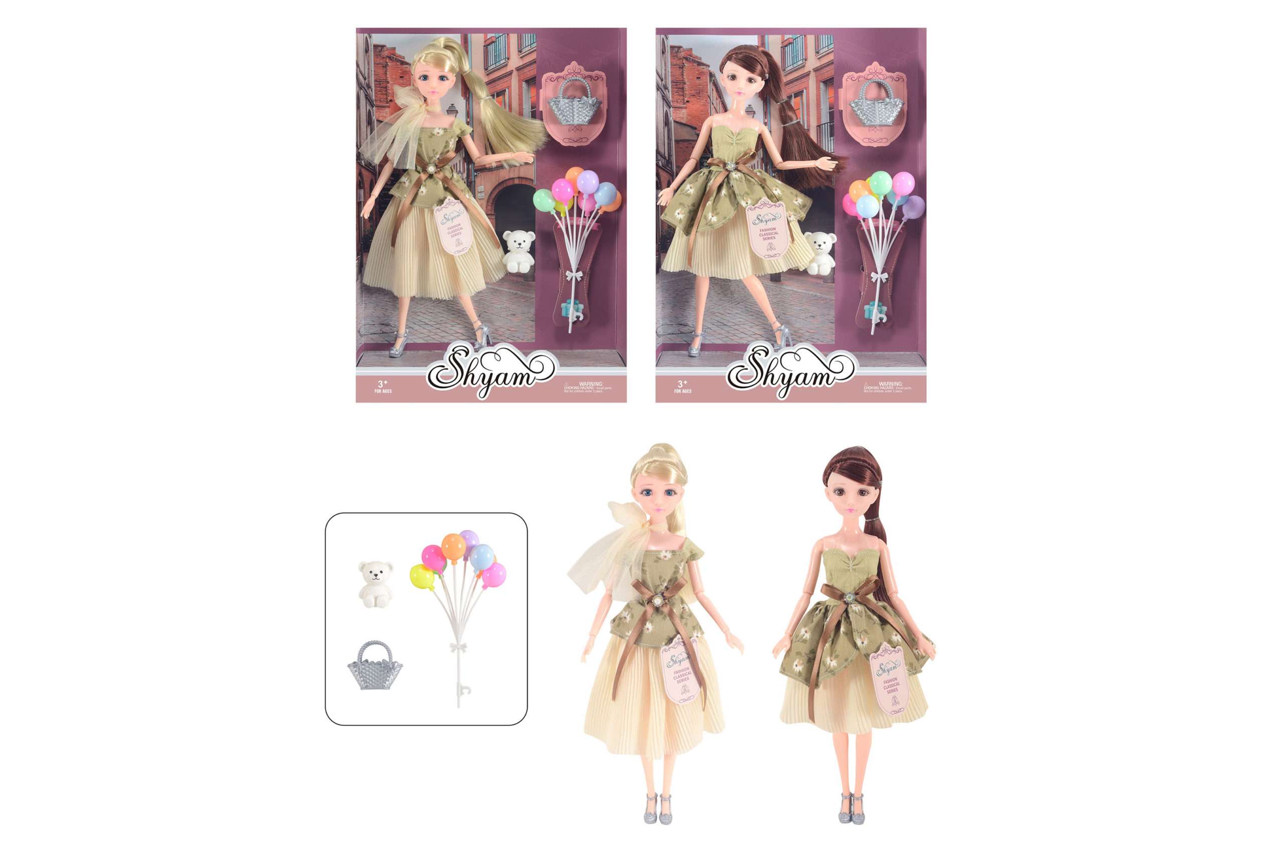 FASHION CLASSICAL SERIES DOLL-LY630-B