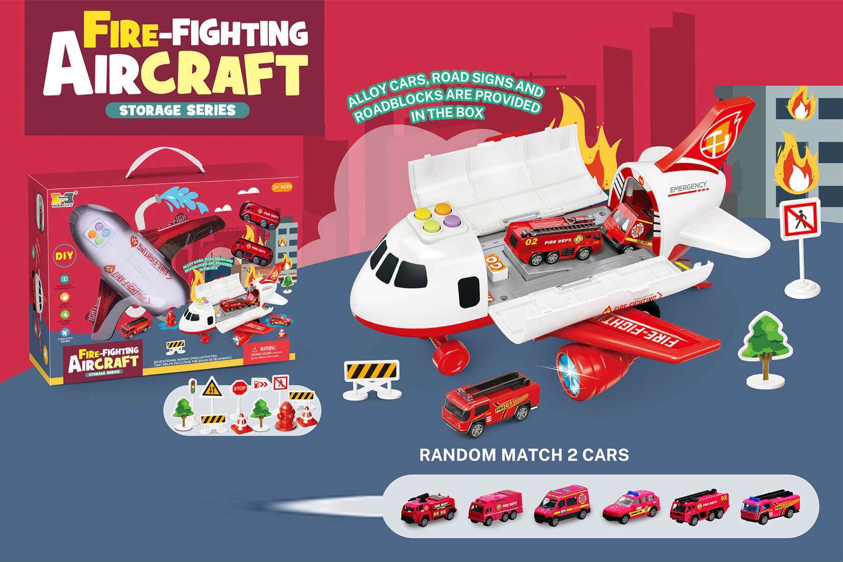 FIRE FIGHTING AIR CRAFT-HS8009B