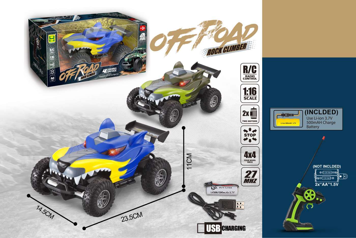 FOX FACE OFF ROAD ROCK CLIMBER-SH091-502B