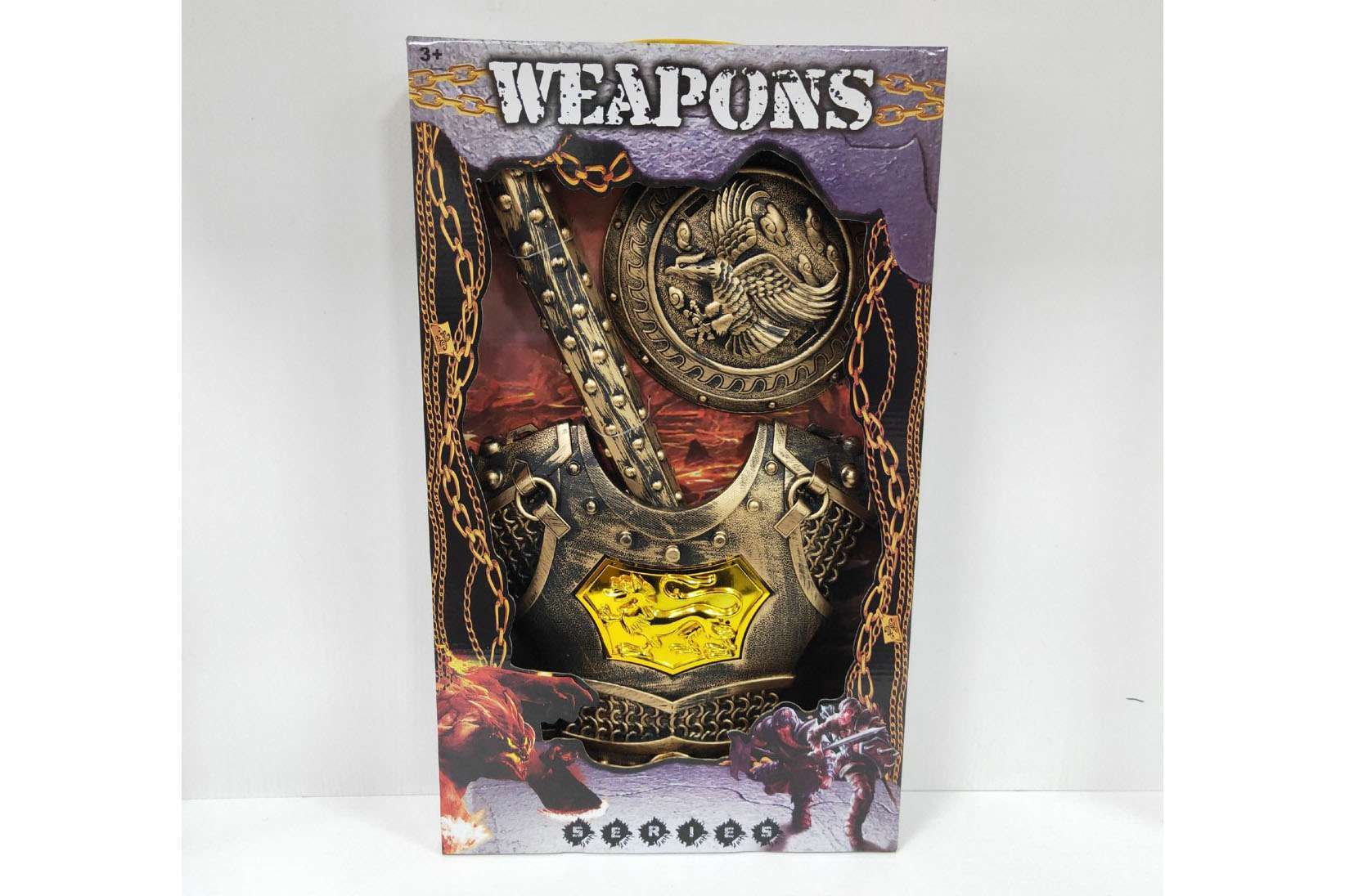 KNIGHT DRESS-UP MATERIALS Display box-333-147