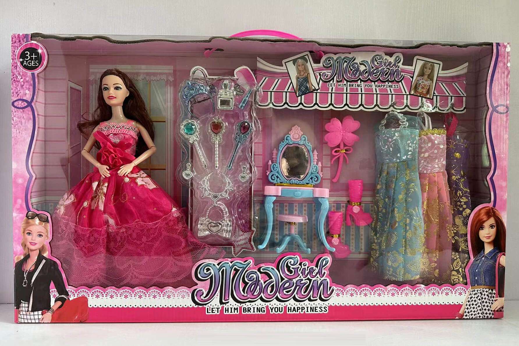 MODERN GIRL DOLL SET-8872D