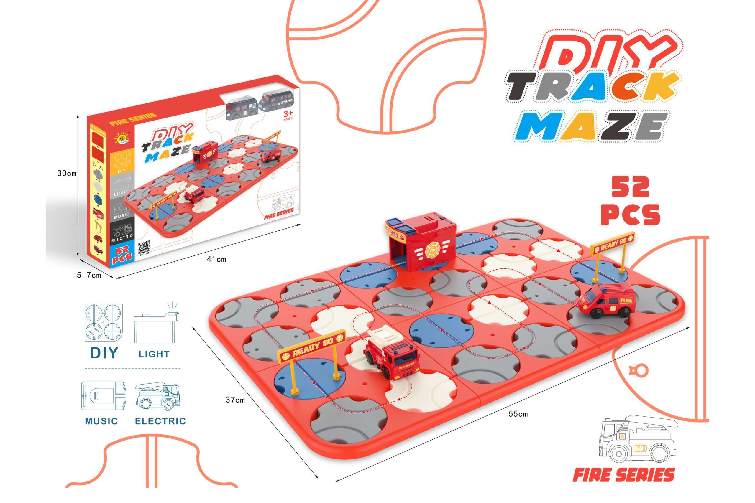 PARKING LOT TRACK TOYS Color box-2023-7