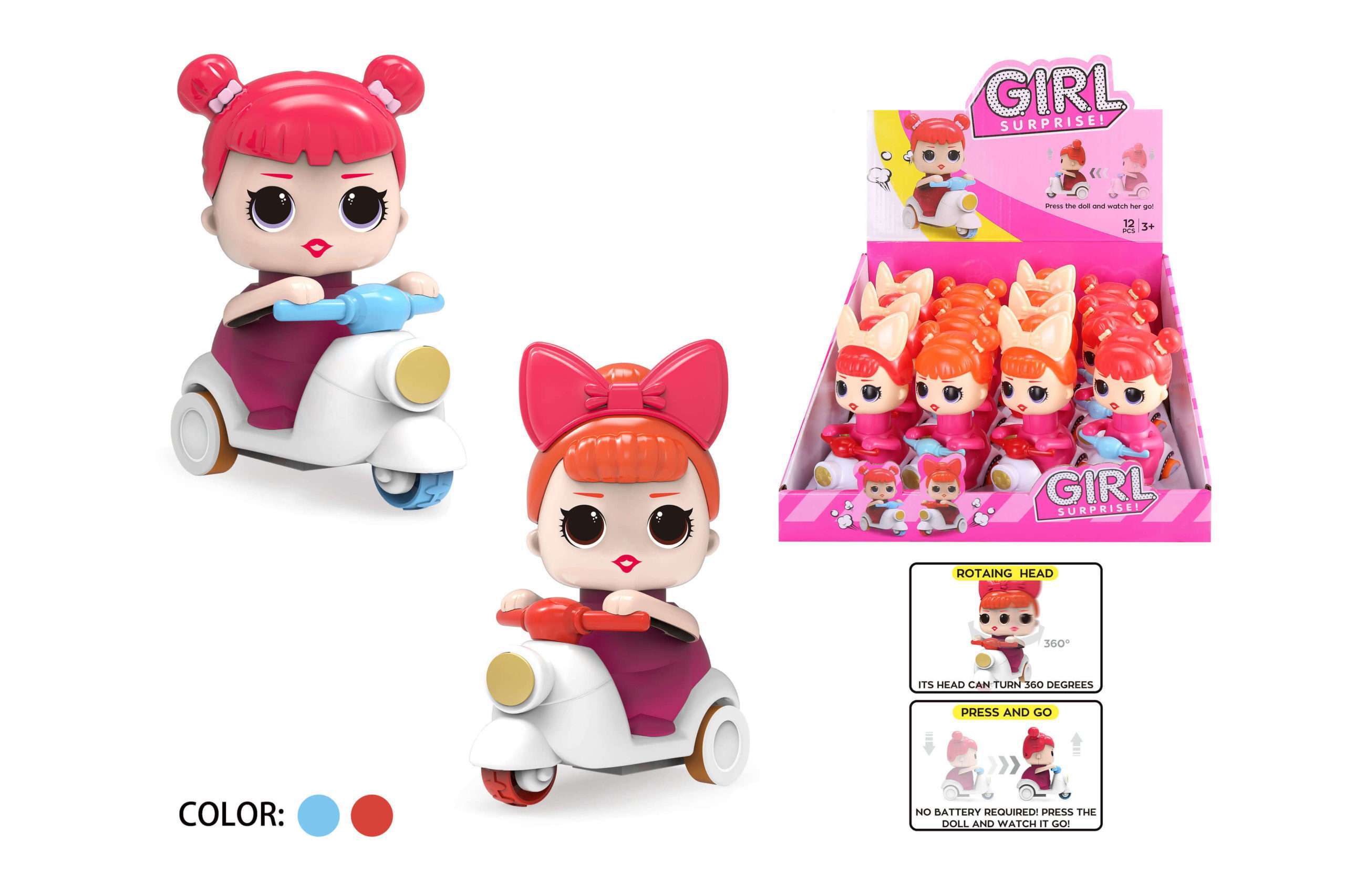 PRESS AND GO TOY-388-1