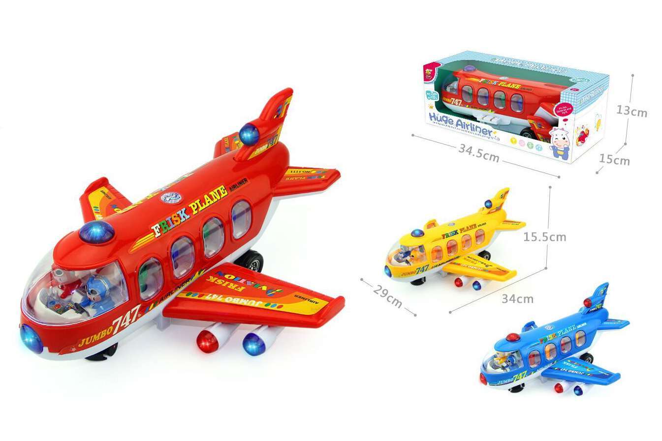 Toy Airplane for Kids, Toys with Sound and Light-NO-1111
