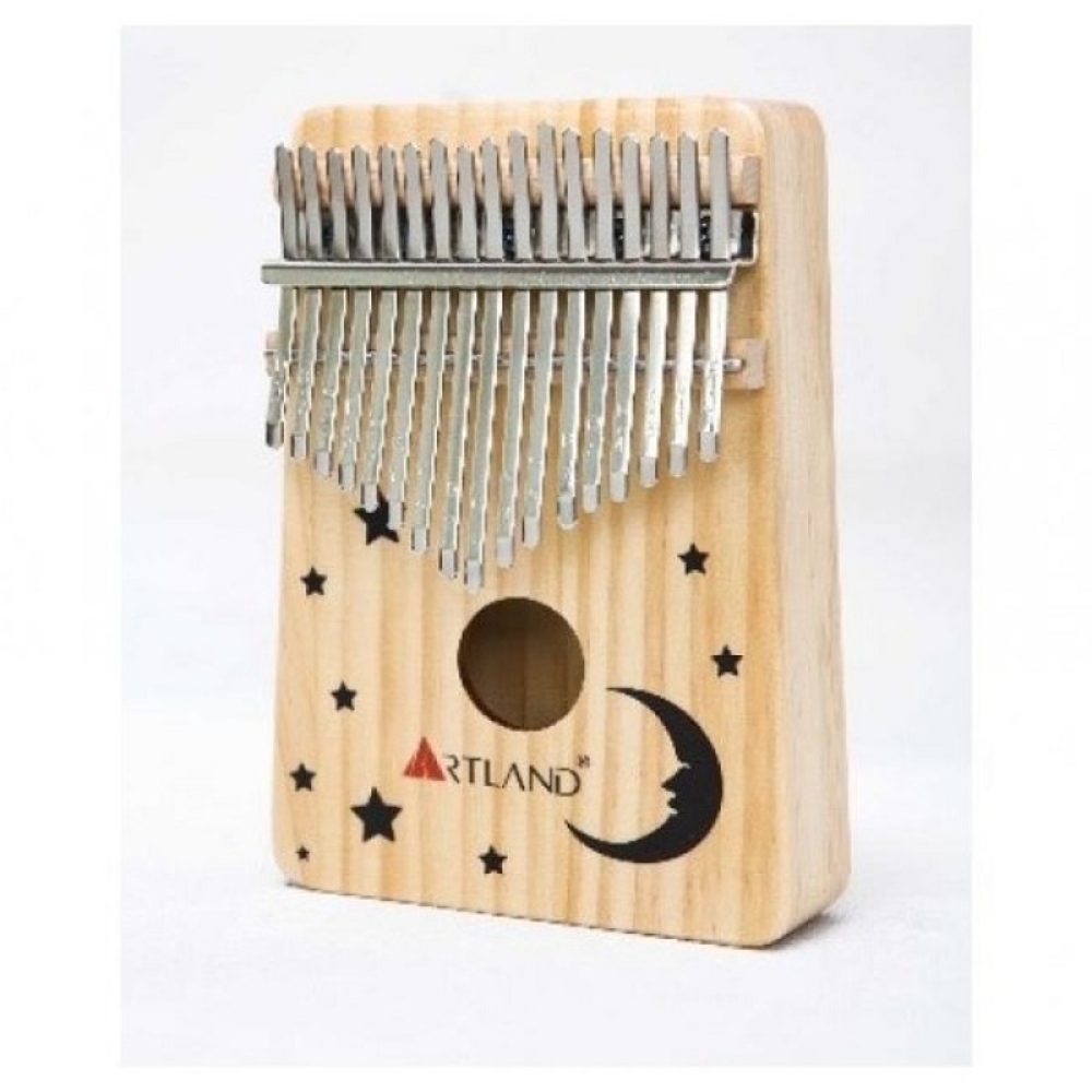 18-Key Natural Drawing Kalimba