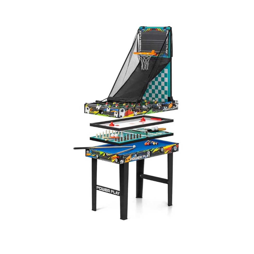 3ft 10 in 1 Game Table – Pool, Football, Pickleball
