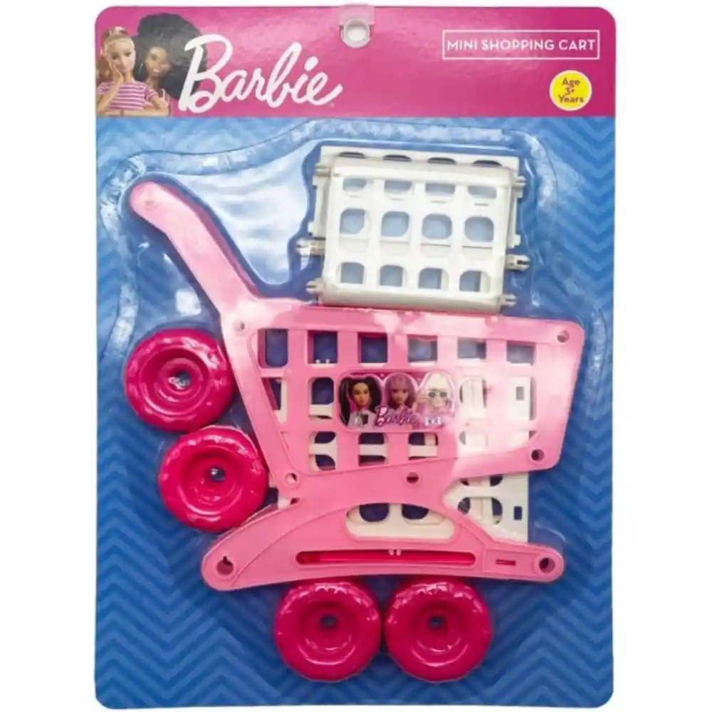 BARBIE MINI SHOPPING CART