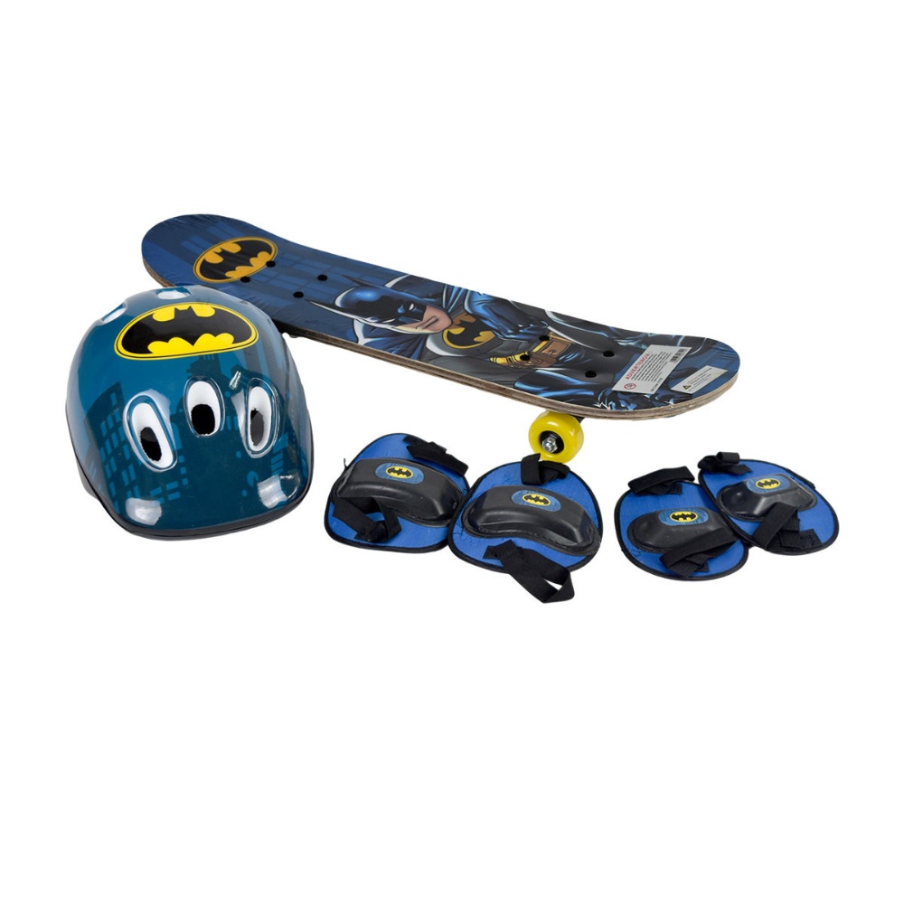 Batman Skateboard with Safety Kit