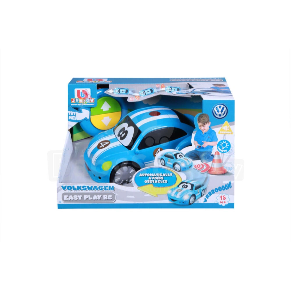 BB JUNIOR RC car Volkswagen Easy Play blue