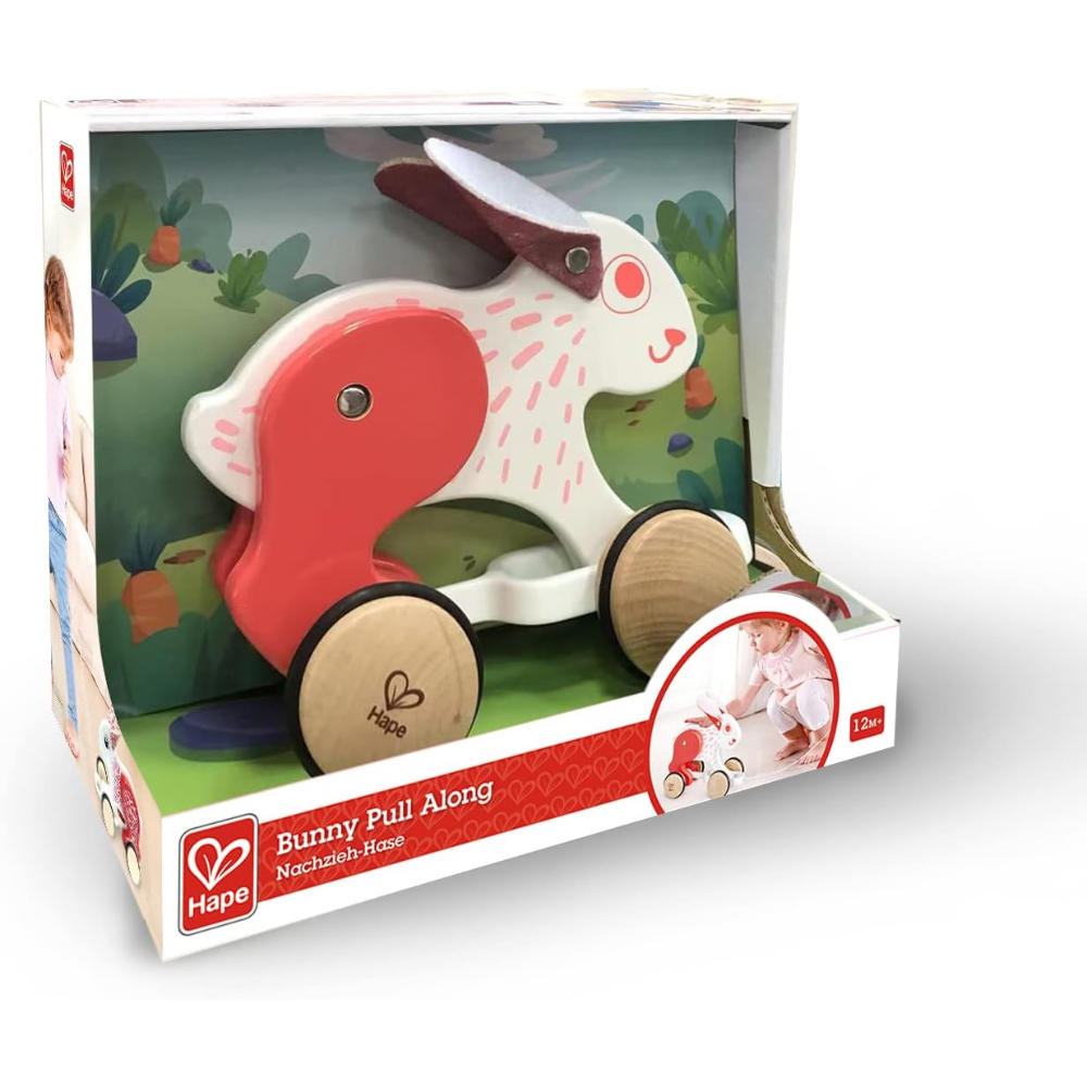 HAPE BUNNY PULL ALONG