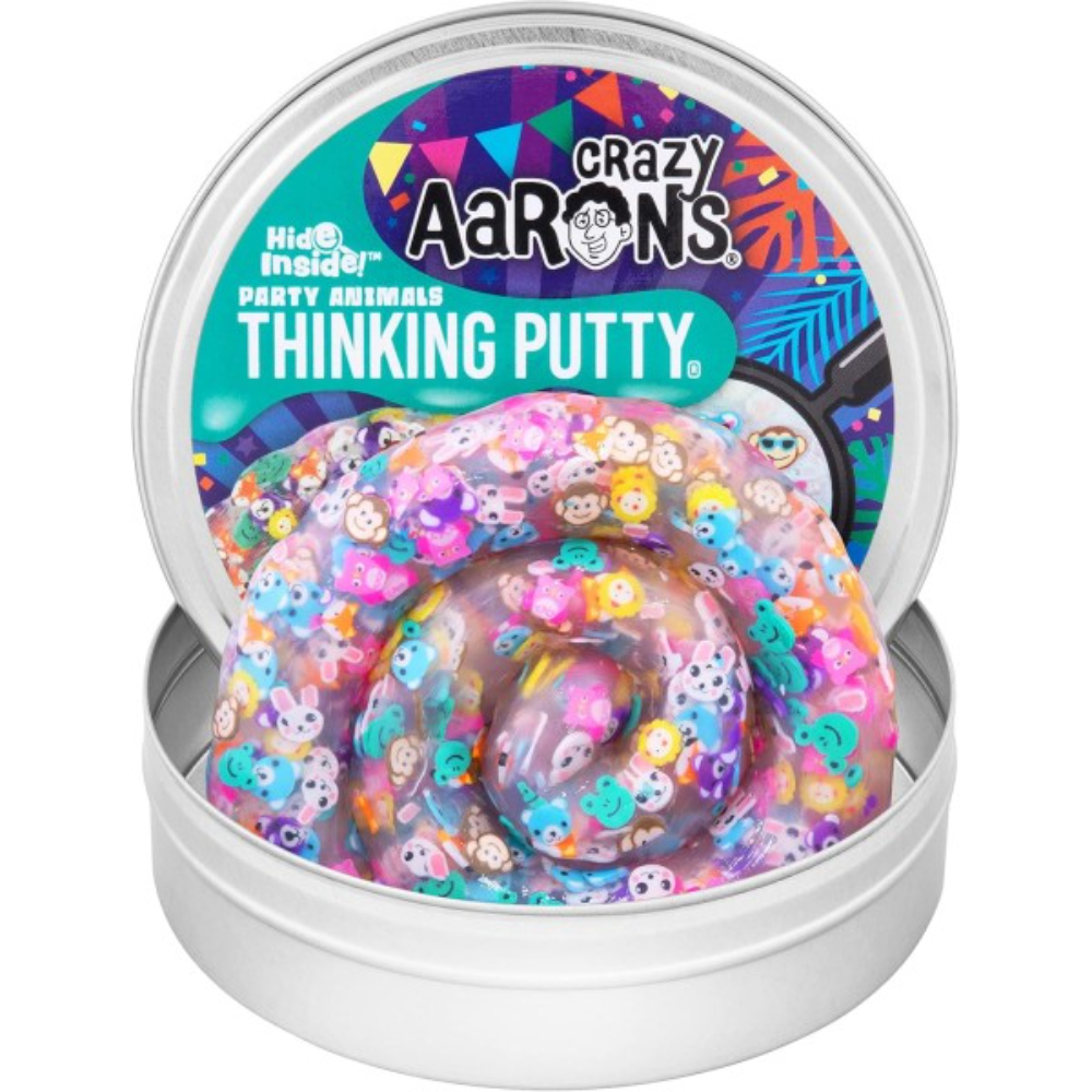 Crazy Aaron – Party Animal – Full Size 4″ Thinking Putty