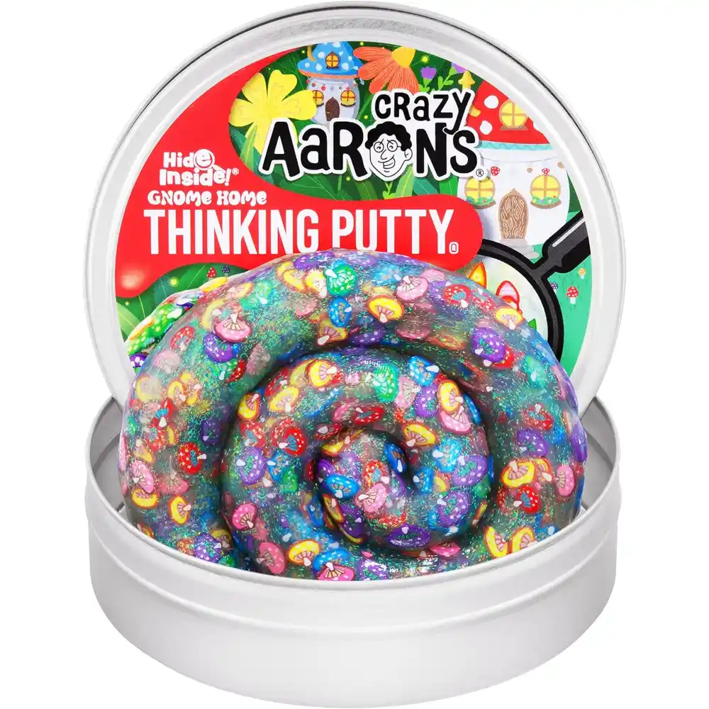 Crazy Aaron’s Hide Inside! Gnome Home Thinking Putty