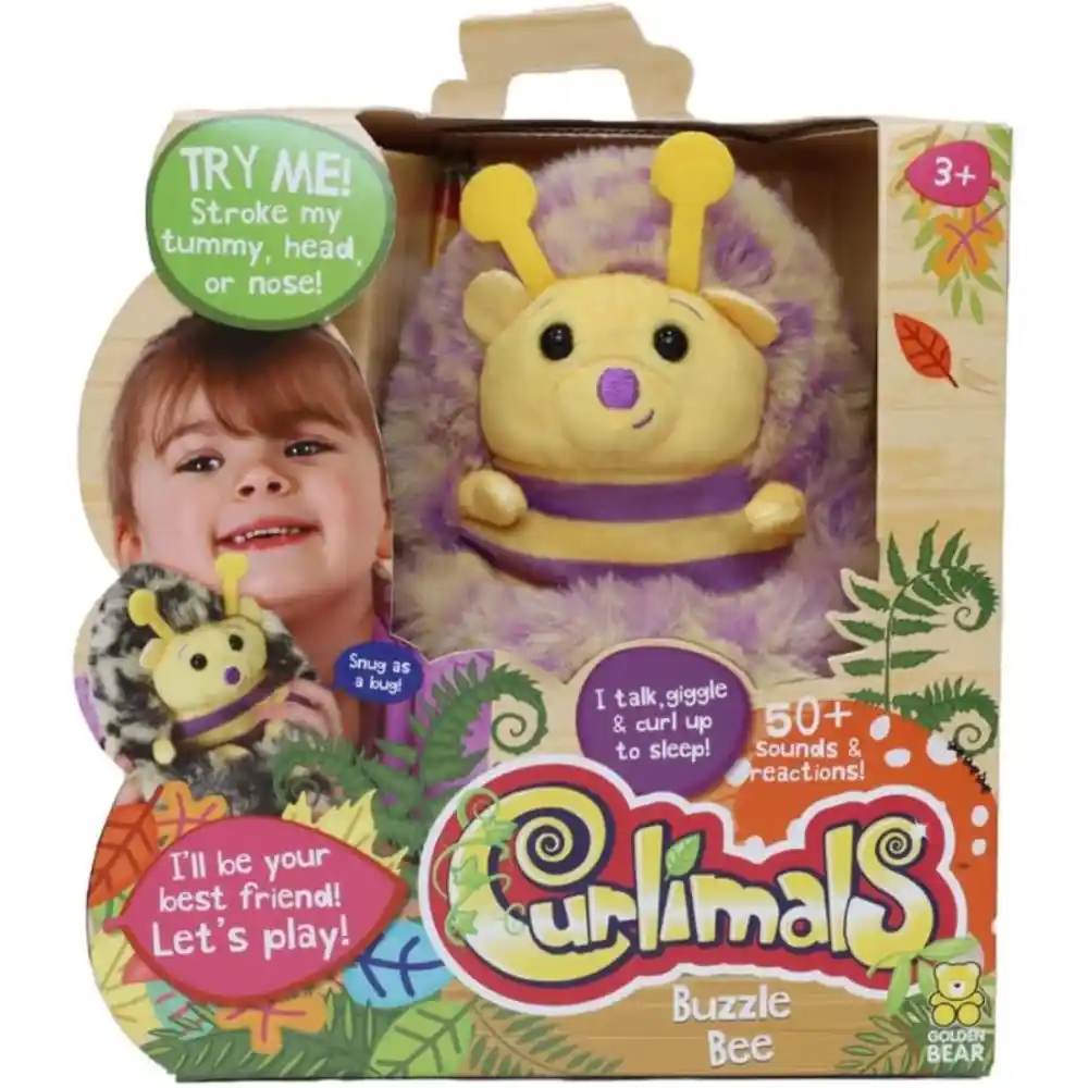 CURLIMALS- BUZZLE THE BEE