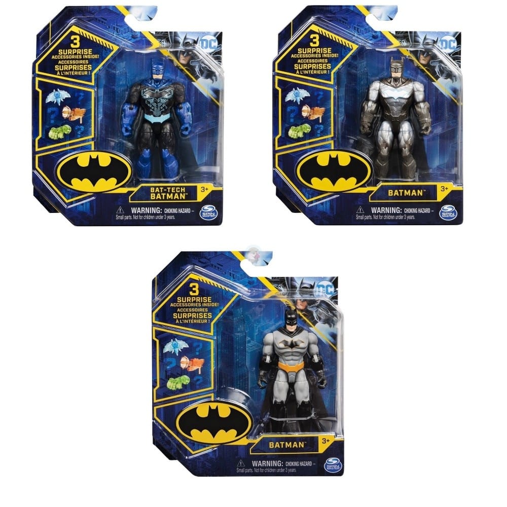 DC Batman 4-Inch Basic Figure Asst