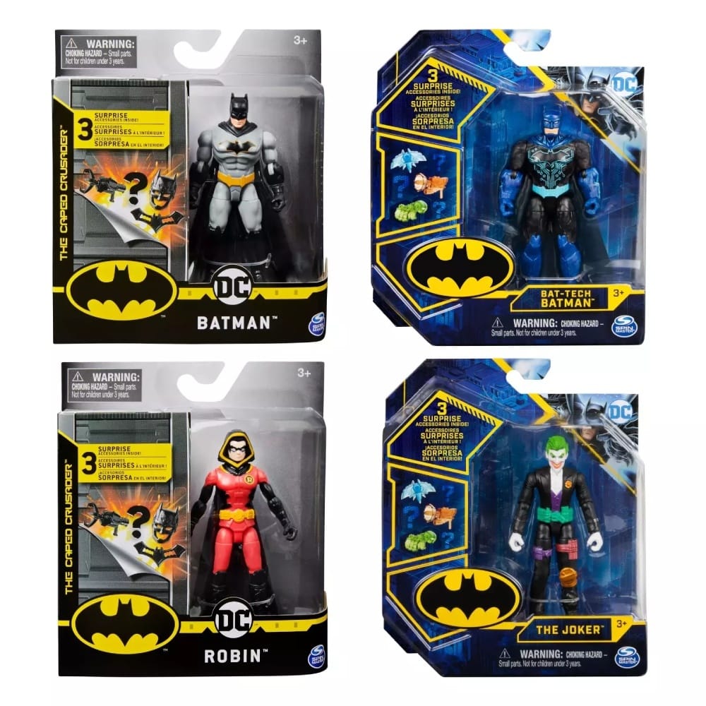 DC Batman 4-Inch Basic Figure Full Asst
