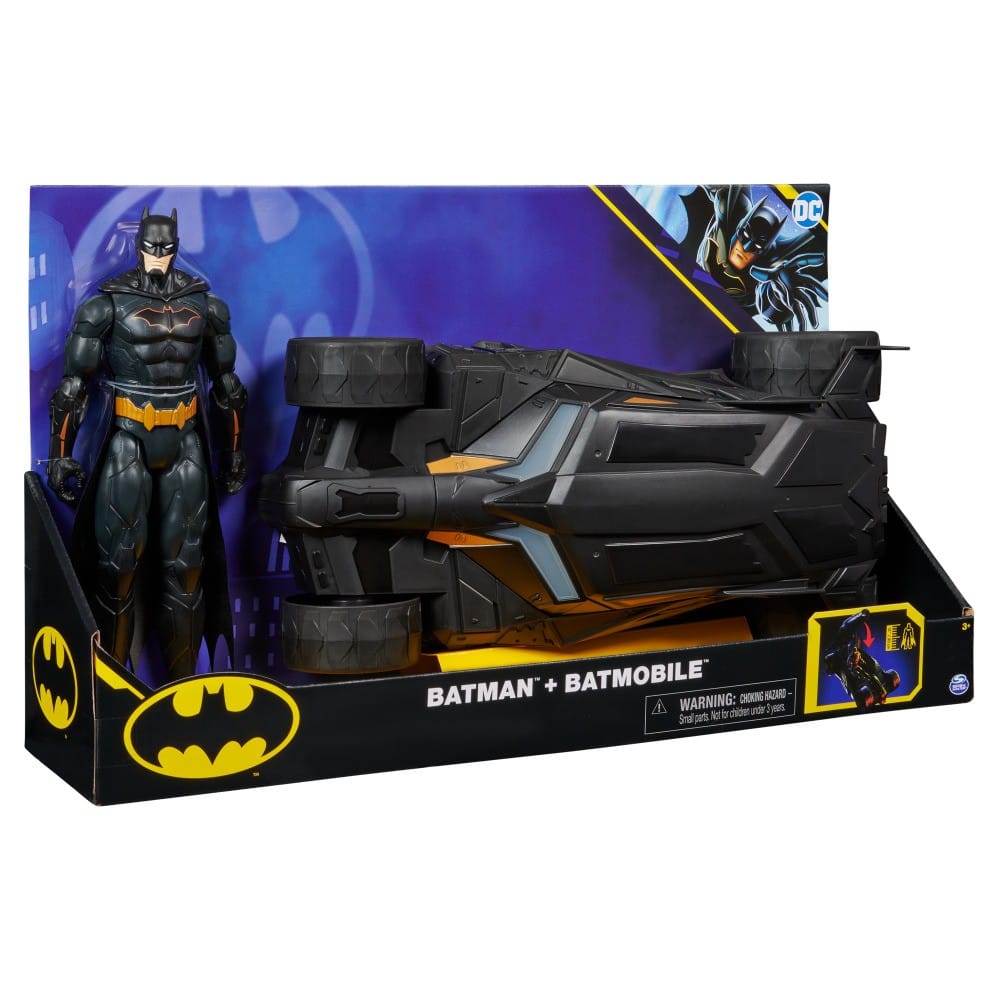 DC Batman Batmobile with 12-Inch Figure