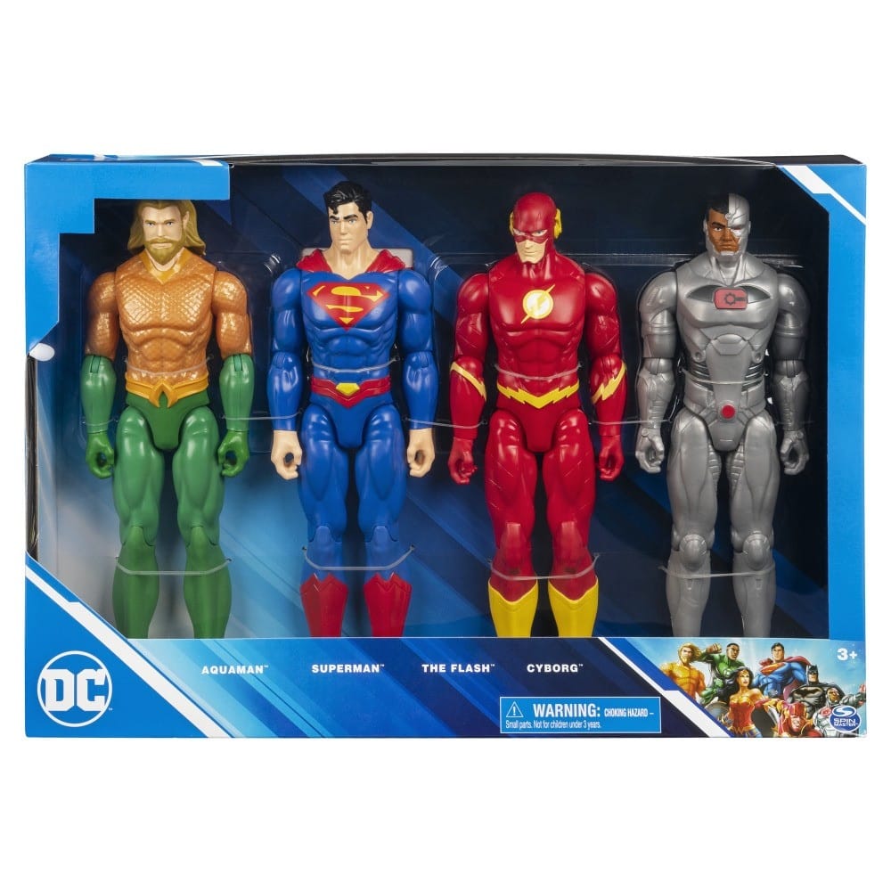 DCU 4-Pack 12-Inch Figure