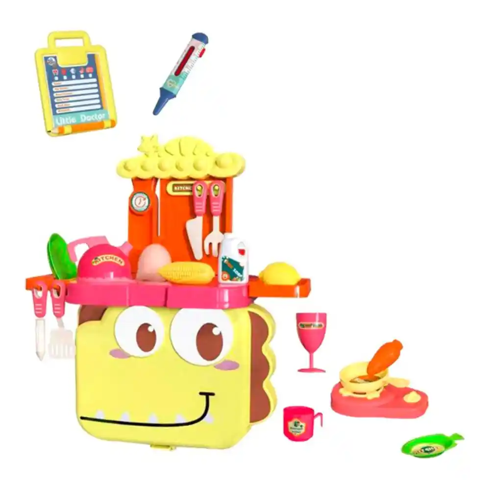 Dinosaur Backpack Kitchen Theme