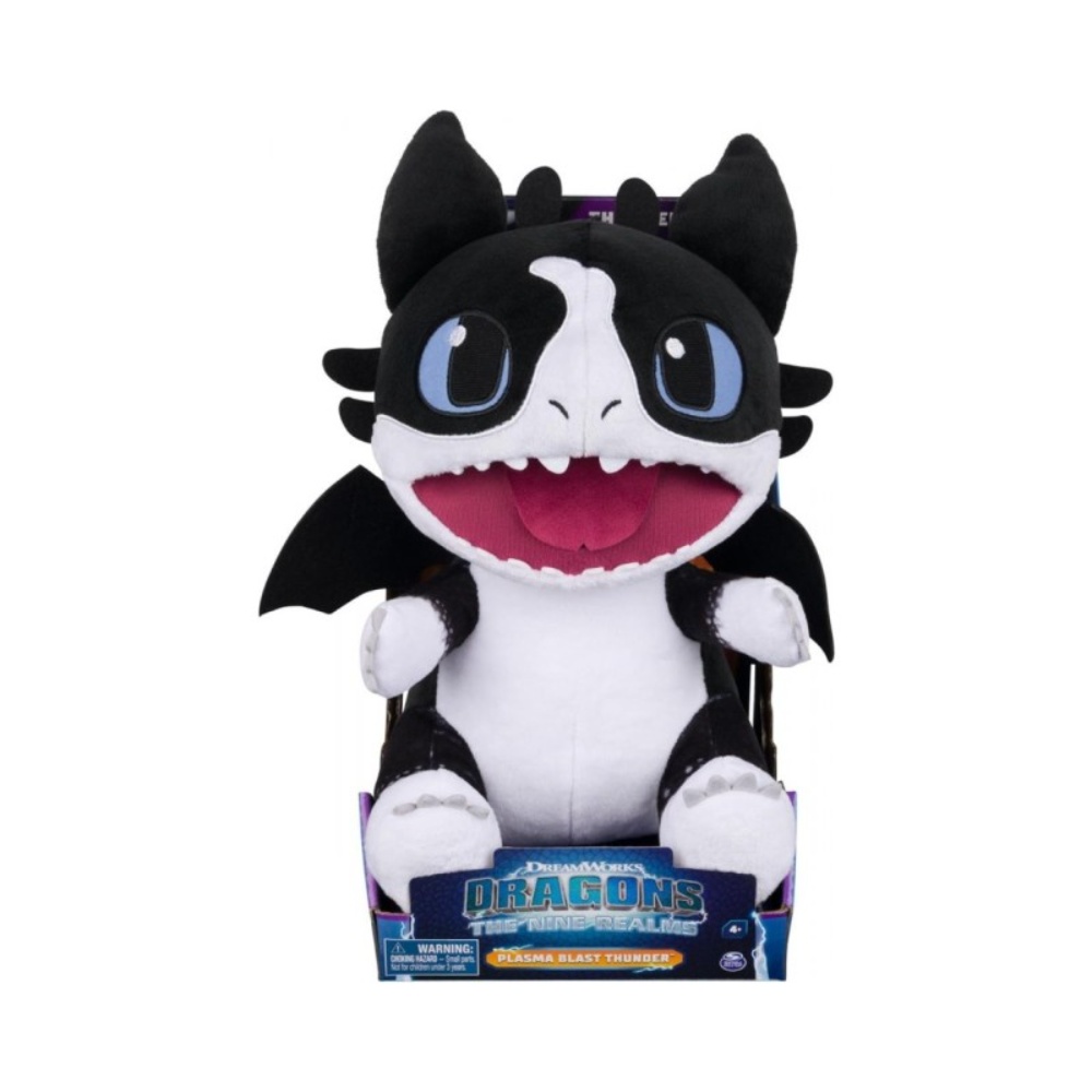 Dragons Plasma Blast Feature Thunder Plush