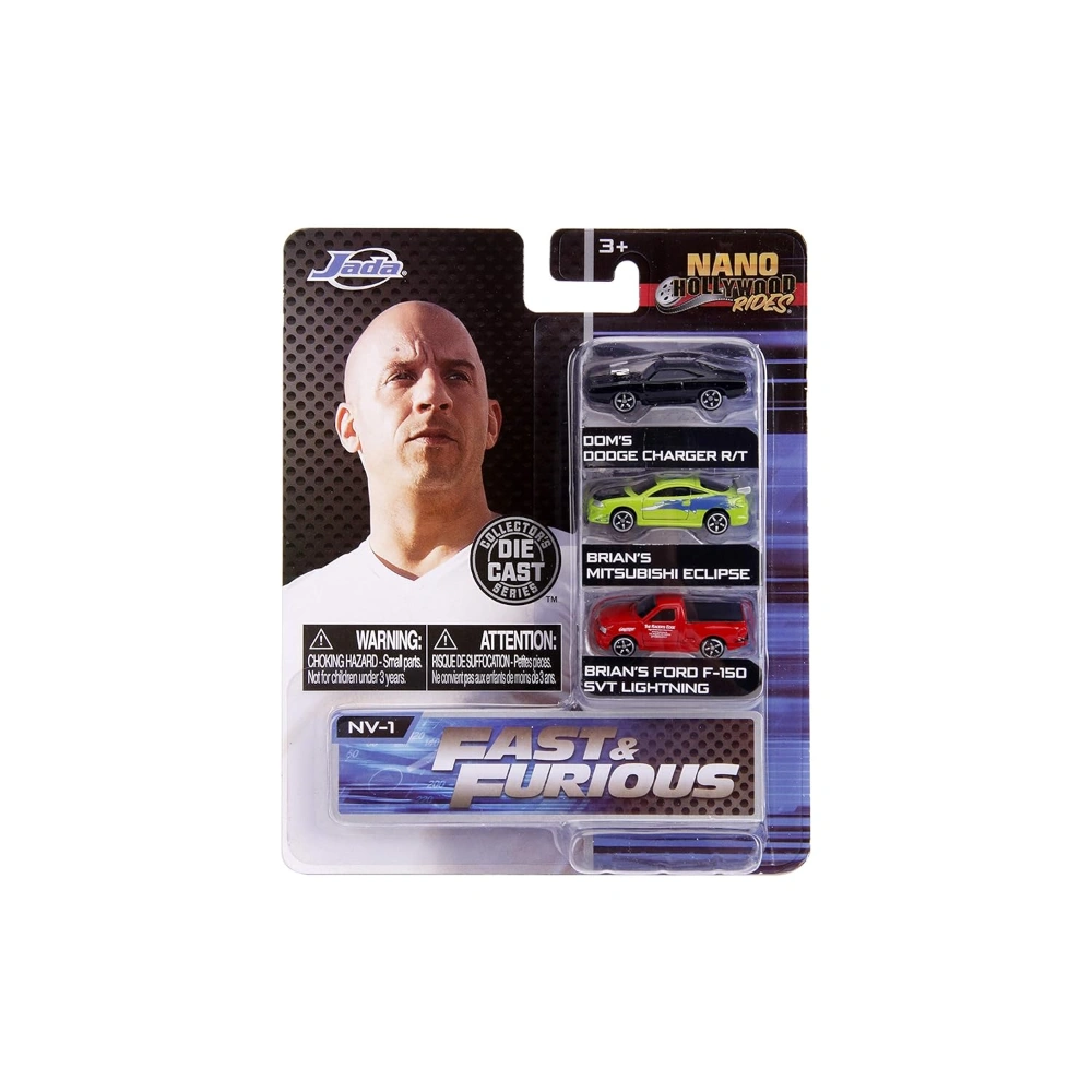 Fast & Furious 3-Pack Nano