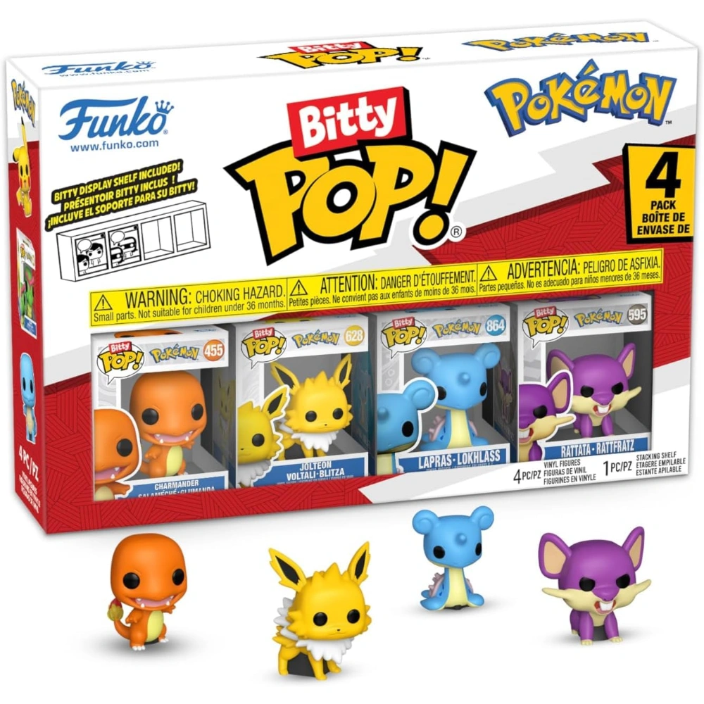 Funko Bitty POP!: Pokemon – Charmander 4-Pack