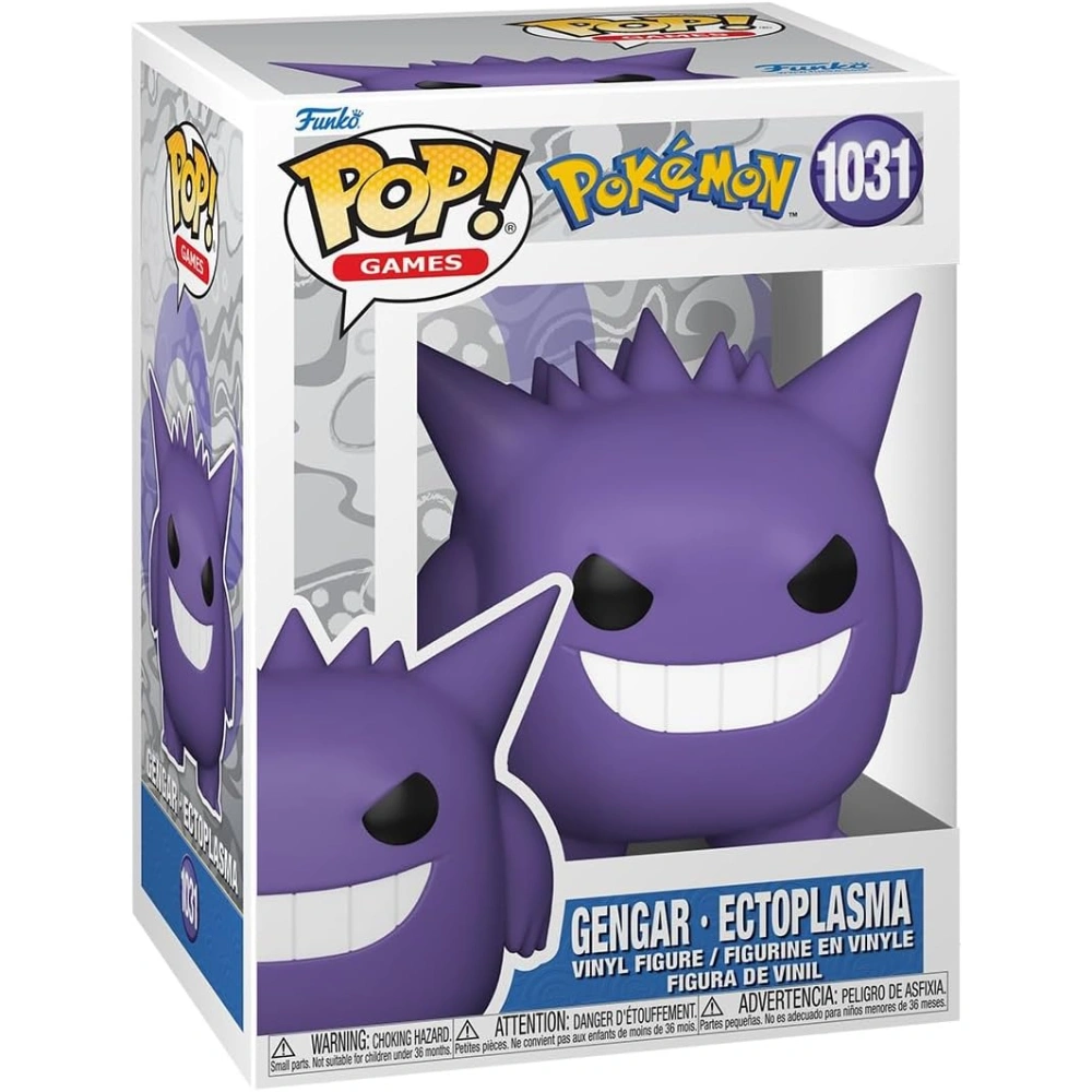 Funko Pop Games: Pokemon – Gengar – Collectable Vinyl Figure – Gift Idea – Official Merchandise – Toys for Kids & Adults – Video Games Fans – Model Figure for Collectors and Display