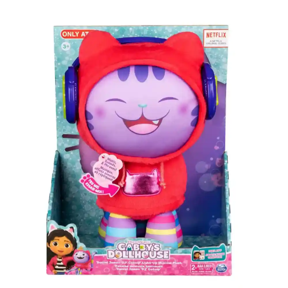 Gabby’s Dollhouse DJ Catnip Musical Plush