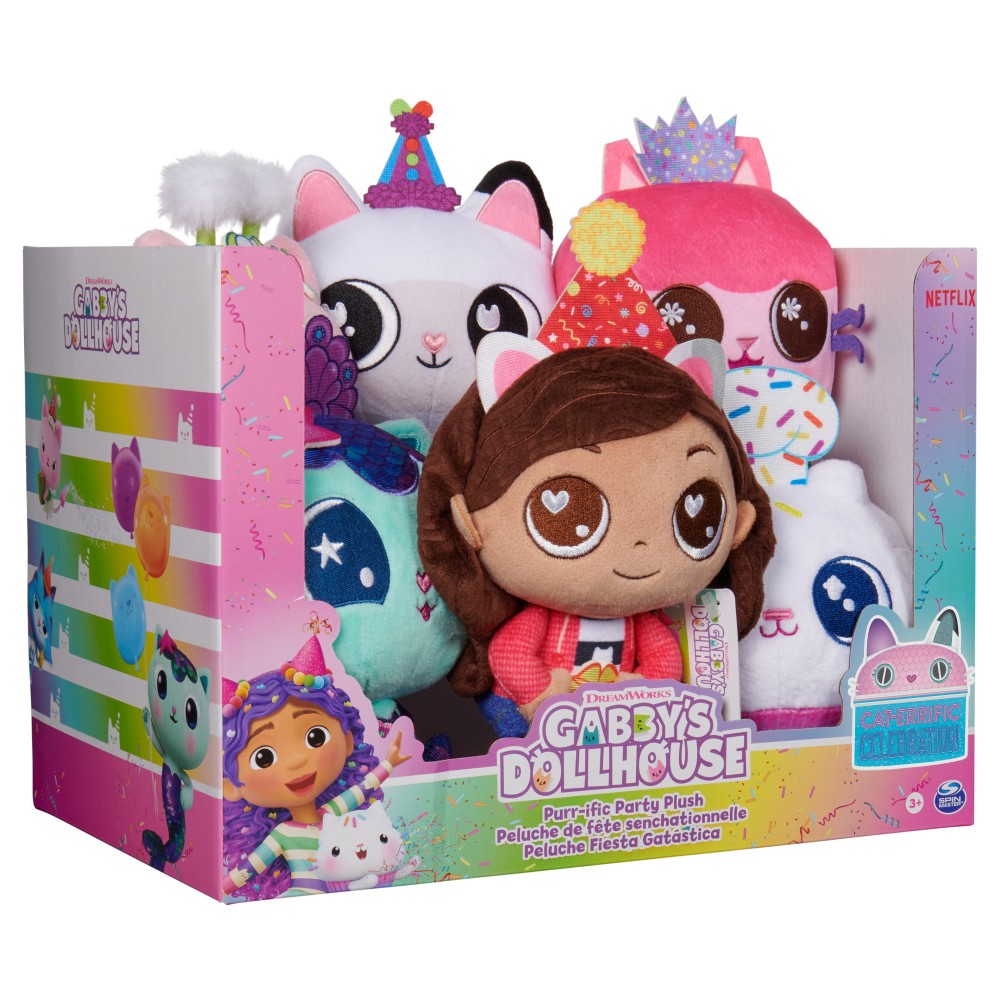 Gabby’s Dollhouse Plush Celebration Assortment