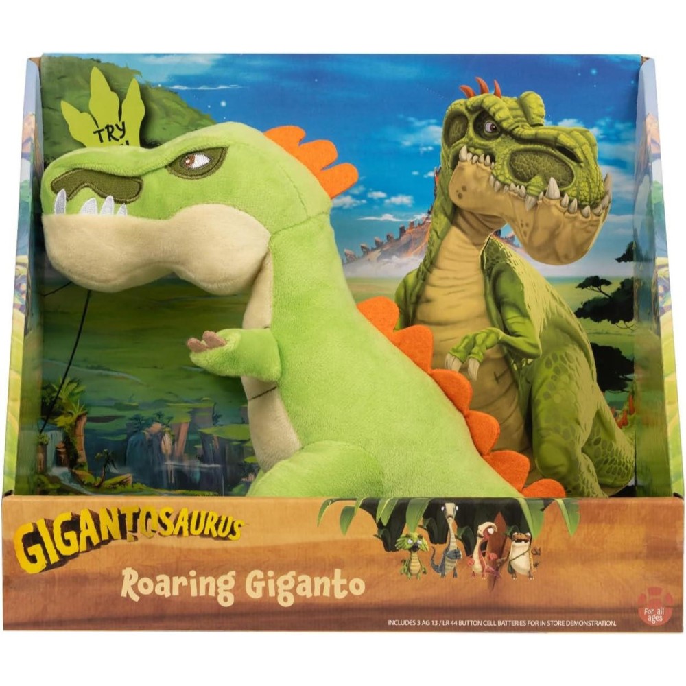 Gigantosaurus Roaring Giganto 9 Inch Plush with Sound