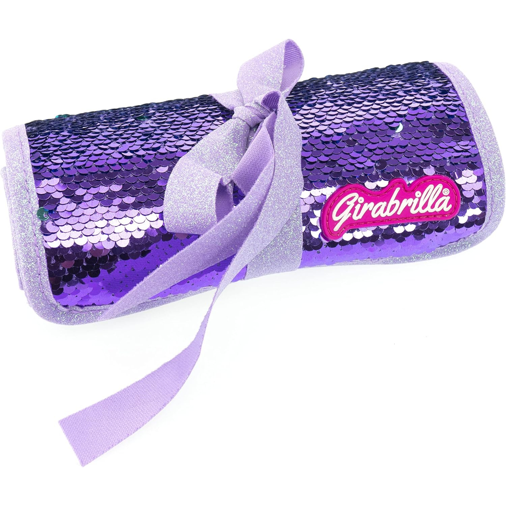 Girabrilla Puffer Pencil Case-Roll