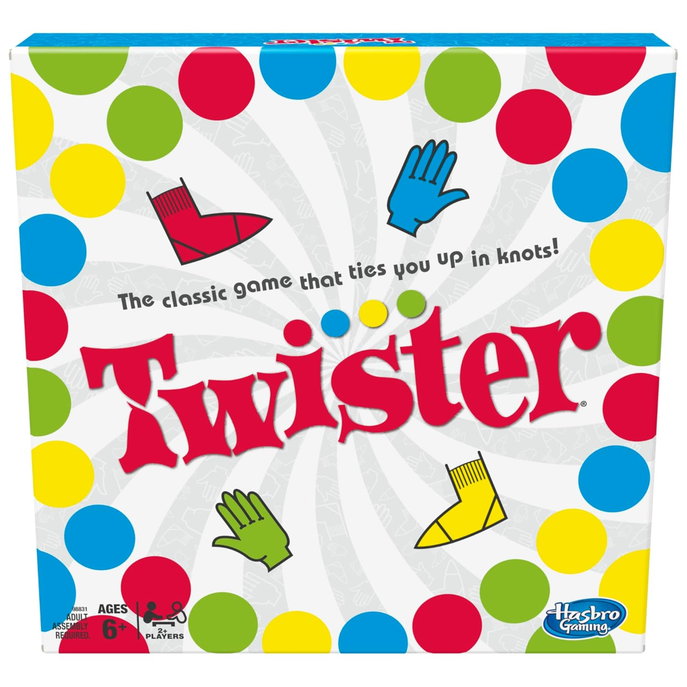 Hasbro Games Twister Game for Kids, Multi Color