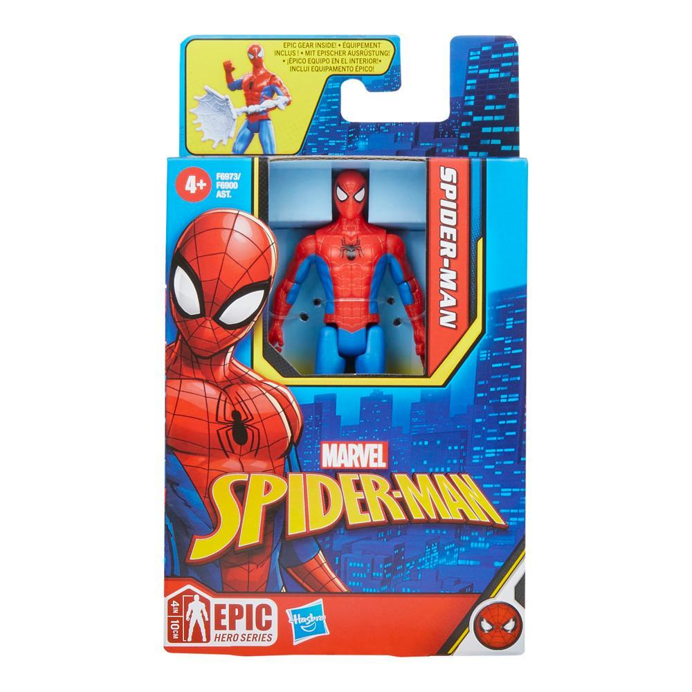 HASBRO MARVEL SPIDERMAN 4 Inc CLASSIC RED BLUE SPIDERMAN