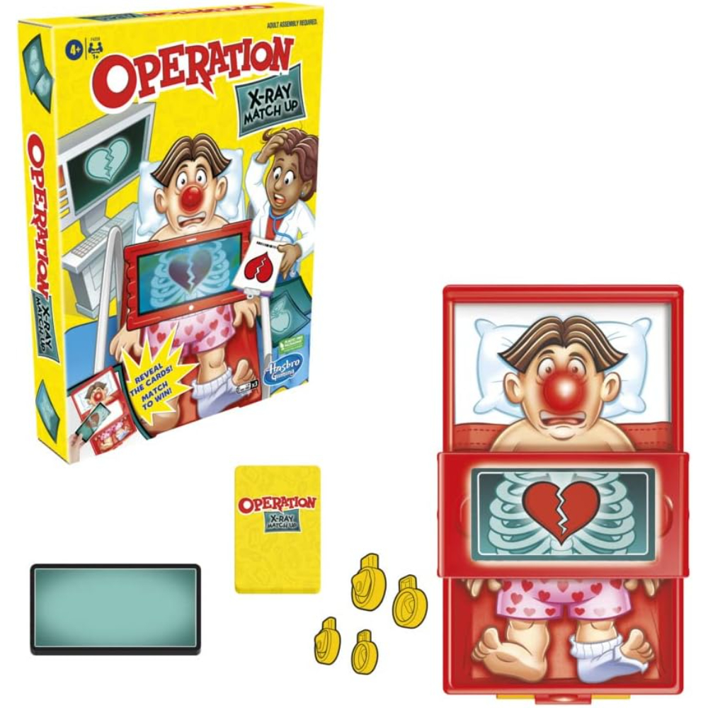 HASBRO OPERATION X-RAY MATCHUP BOARDGAME