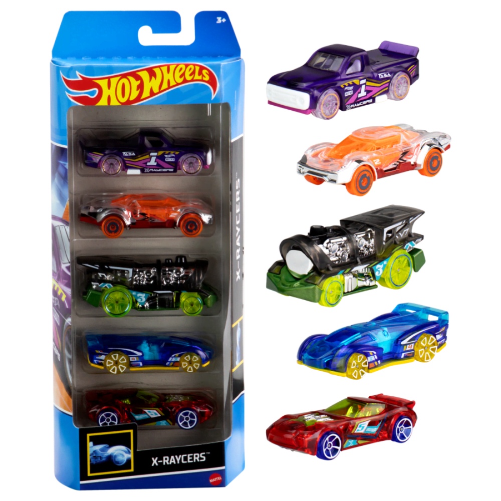 Hot Wheels Basic Cars – 5 Car Gift Pack