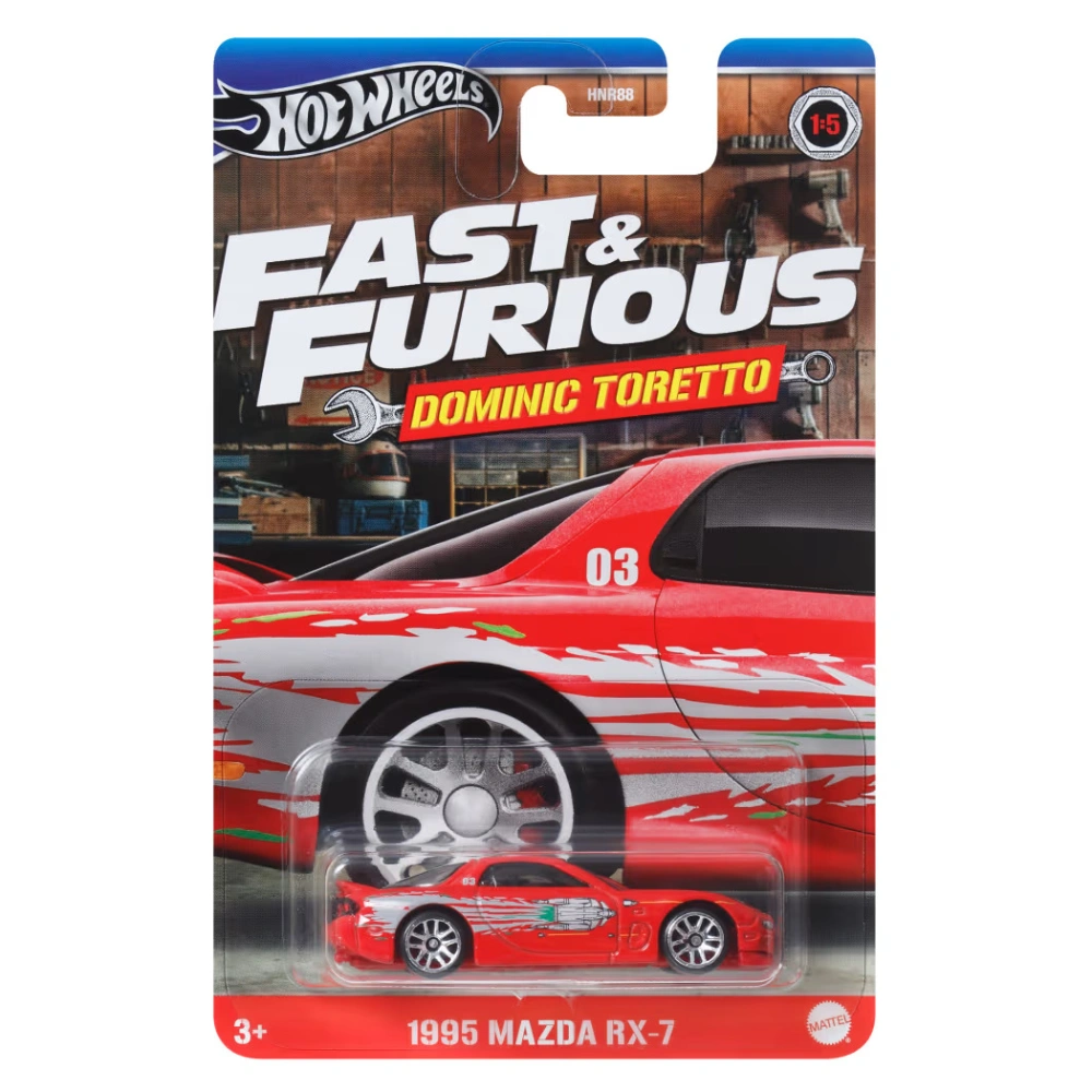 Hot Wheels Car, Fast & Furious-Themed Toy Car
